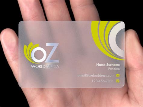 This free mockup is comes in psd file with smart. Translucent Plastic Business Cards — PlasmaDesign