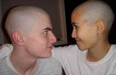 head cancer girlfriend boyfriend shaves shaved bald couple his deidre heads men hair young gestures their man guys romantic sechi