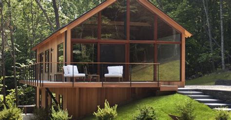 Maybe you would like to learn more about one of these? Modern cabin in the Hudson Valley asks $1.2M | Bay house ...