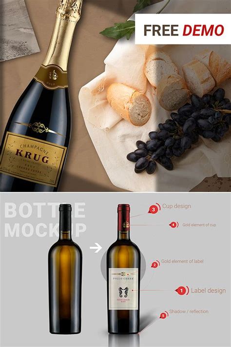 More than 100 categories, over 5000 mockups. Food & Wine Scene Creator & Mockups (с изображениями)