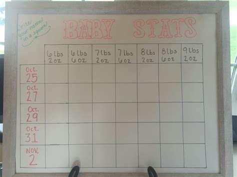 We have the worlds 1st online baby due date guessing game where your friends and family can guess on your babys due date and you can collect funds from guessers for those big ticket baby registry items, kickstart a college fund, or help with other … Guess the Baby's due date and weight | Fiesta baby shower, Baby due date, Baby shower