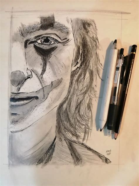 Joker sketch | Joker sketch, Male sketch, Joker