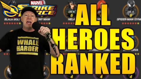 He is a superhero with a ton of superpowers, but he is constantly at war with the dark force within: All Characters Ranked - July 2020 - MARVEL Strike Force ...