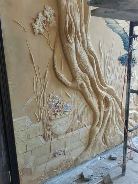 Grazie al disegno in 3d qualsiasi immagine può prendere vita. Gli artisti del cartongesso, come rendere una o più pareti ...