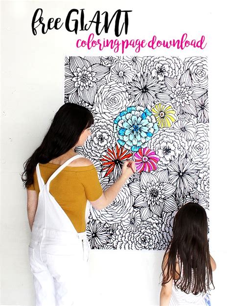 Search through 52574 colorings, dot to dots, tutorials and silhouettes. alisaburke: free GIANT coloring page! | Free coloring ...