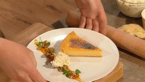 Butter 120 gms + to grease. James Martin walnut ice cream with custard tart recipe on ...