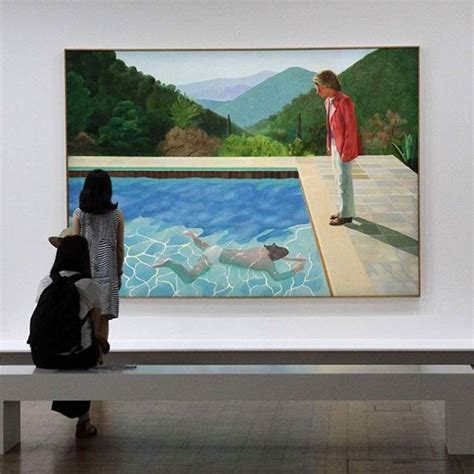Image captionin david hockney's study for portrait of an artist, 1972, the viewer can see the importance of the geometric structure in the composition. Pin on #Maecenas #Art