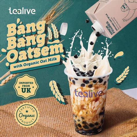 All tealive outlets in malaysia Tealive Drops NEW Bang Bang Oatsem Drink & It's The First ...