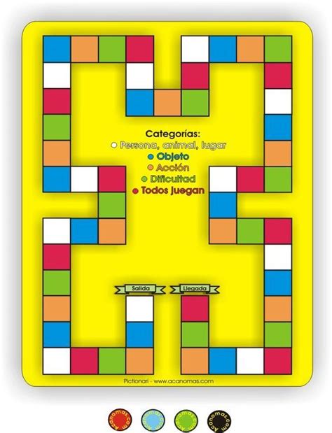 Juegos matemáticos es una comunidad educativa dedicada al entretenimiento matemático y. Pictionari (tablero) para imprimir | Juegos matematicos ...
