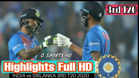 Check spelling or type a new query. india vs sri lanka 3rd t20 2020 ind vs sl t20 full match ...