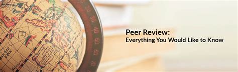 Peer Review: Everything You Would Like to Know - Advanced Research ...