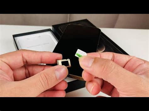 Took it home and opened the box and the phone had an at&t sim card already installed. iPhone 12 Pro: How to Insert Sim Card - YouTube