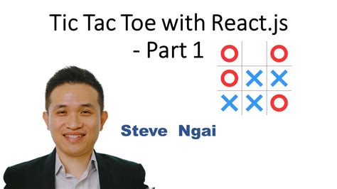 Tic Tac Toe with React.js - Part 1 - YouTube