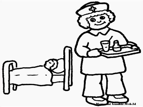 Sketsa Mewarnai Gambar Dokter | Mewarnai cerita terbaru lucu, sedih, humor, kocak, romantis