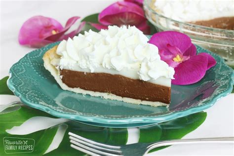 Chocolate (dutch chocolate, or any chocolate with high cocoa butter content). Chocolate Haupia Pie (Ted's Bakery Copycat) | Favorite ...