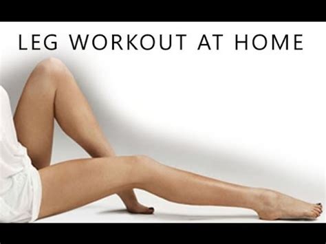 If you're aiming to avoid getting more muscular legs, stay away from high intensity/heavy lower body exercises. Leg Slimming Workout (At Home Thigh Toning Exercises ...