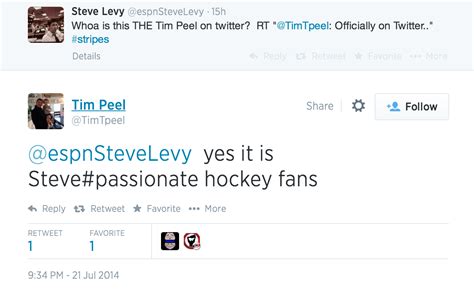 After the clip spread, the league investigated and has now announced peel will no longer be working nhl games now or in the future.. Hated NHL referee Tim Peel joins Twitter, immediately ...