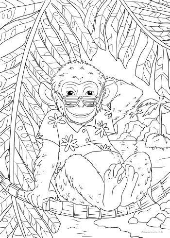 Coloring a famous painting is always a great experience. Ocean Life Printable Adult Coloring Pages from Favoreads ...