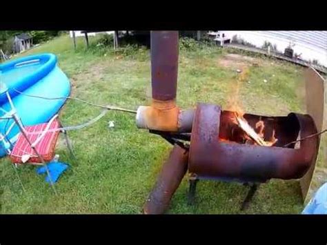 Also, although the machine comes with a decent set of accessories. Harbor Freight Fountain Pump wood fired Pool heater - YouTube