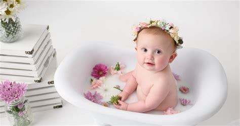 To keep your baby warm, you can pour warm water over his or her body throughout the bath. What is a Milk bath Baby? Ways to make a Breast Milk Bath