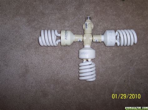 You have two options when you're growing with cfls: CFL Light Tutorial
