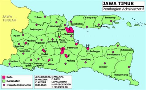 Peta skala sedang digunakan untuk menggambarkan daerah yang agak luas seperti peta regional berupa peta propinsi jawa tengah, peta propinsi maluku; Peta Jatim | New Calendar Template Site