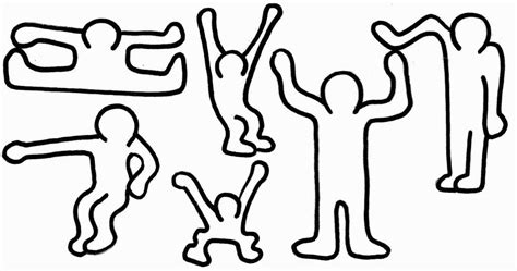 Coloring pages for children : keith haring coloring pages | Keith haring art, Haring art ...