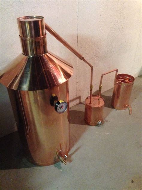 100% copper moonshine stills for sale made in usa. Discount Stillz 20 Gallon - Heavy Copper Moonshine Still