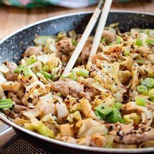 Return the chicken to the pan, add the miso sauce, and bring to a simmer, until the chicken is cooked through, and everything is well coated with the sauce about 2 minutes. Quick Chicken Cabbage Stir Fry Recipe +Video 🥘 ...