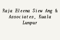 Eleena binti azlan shah founded raja eleena siew ang & associates. Raja Eleena Siew Ang & Associates, Kuala Lumpur, Firma ...