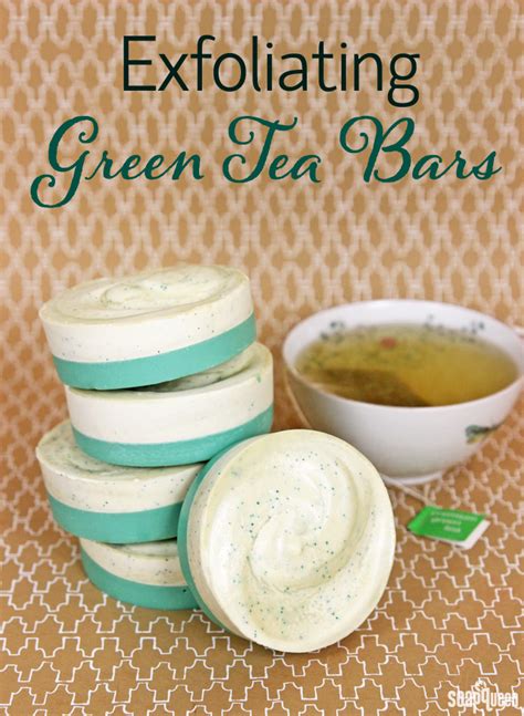 Spring water® antibacterial deodorant bar soap. Exfoliating Green Tea Cold Process Bars - Soap Queen