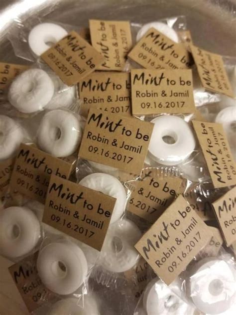 When it comes to a tight budget. 100 Mint to be wedding favors. Rustic wedding favors ...