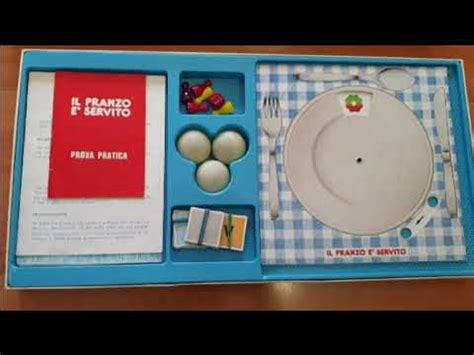 Il gioco in scatola de Il Pranzo è servito - YouTube