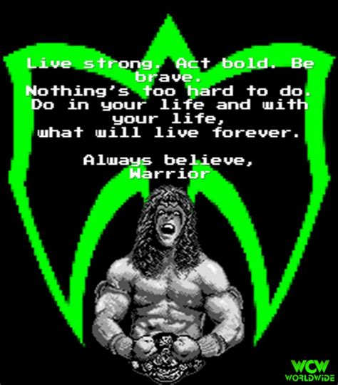 Read & share the ultimate warrior quotes pictures with friends. Ultimate Warrior quote | Warrior quotes, Ultimate warrior quotes, Wwe quotes