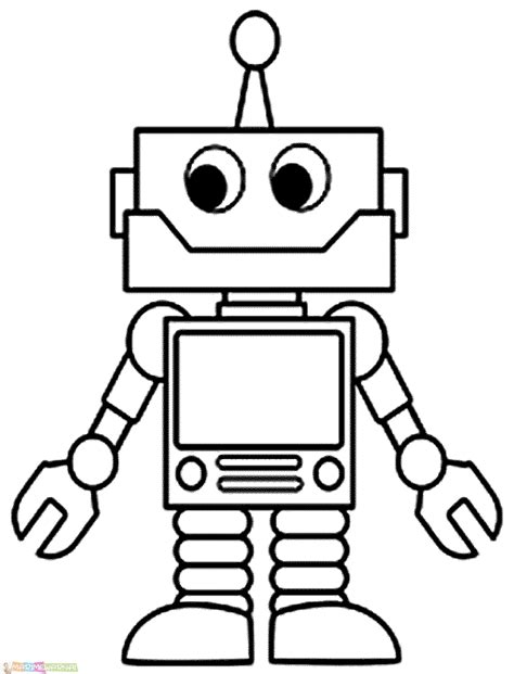 Untuk lebih jelasnya, berikut beberapa gambar robot hitam putih yang dapat kamu jadikan sebagai referensi dalam menggambar atau hiasan di ponsel ataupun rumah. √25+ Gambar Mewarnai Robot Terlengkap 2020 - Marimewarnai.com