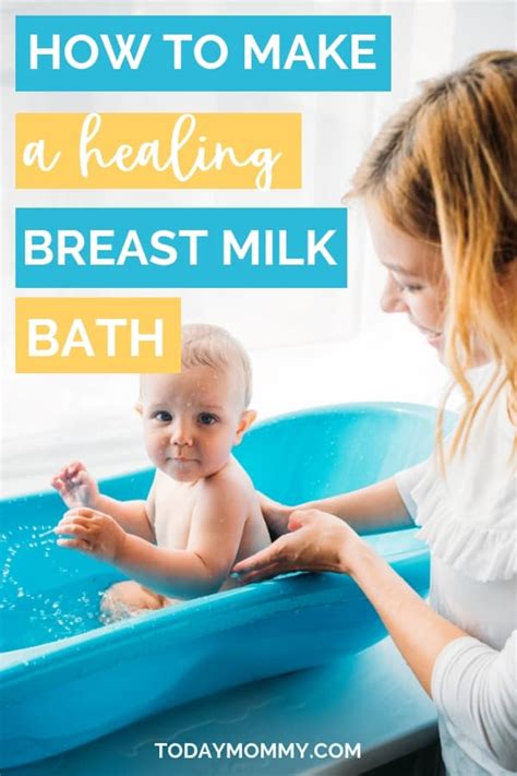 How to & milk bath recipe How To Make A Healing Breast Milk Bath For Your Baby ...