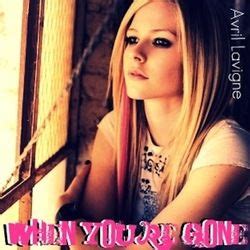 When you walk away i count the steps that you take do you see how much i need you right now? AVRIL LAVIGNE: When You're Gone Guitar tabs | Guitar Tabs ...