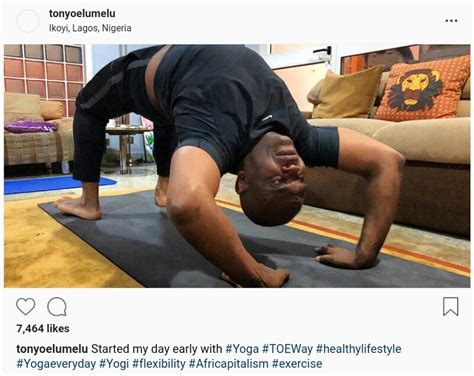 People who liked tony yoka's feet, also liked Tony Elumelu Yoga Workout (Photo) - Business - Nigeria