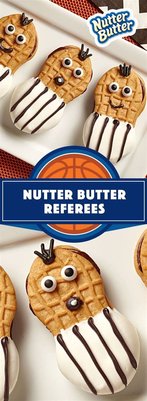 Buy nutter butter family size peanut butter sandwich cookies, 16 oz at walmart.com. NUTTER BUTTER Referees | Recipe in 2020 | Nutter butter ...