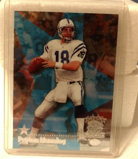 1998 upper deck constant threat peyton manning indianapolis colts #ct2 football card for sale online | ebay. 1999 Topps Stars ONE Star #23 Peyton Manning Indianapolis ...