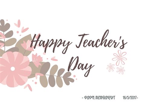 Over 41 users rating a average 3.9 of 5 about teacher day días especiales para la apreciación de los maestros por sus contribuciones al país dapatkan koleksi kad hari guru yang bagus dan menarik ini. Mrs Pip