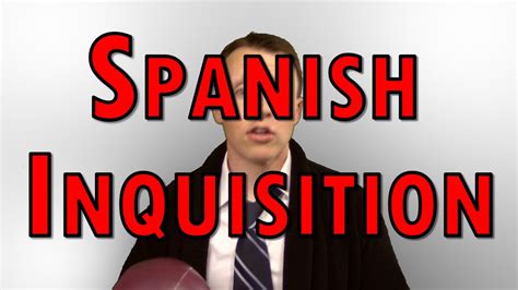 It does not change the script associated with the assassins but does change the quest i.e. The Spanish Inquisition in Under 5 Minutes - Hasty History ...