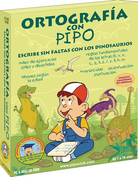 Recomendaciones, reseñas, bestsellers, ebooks, opiniones de lectores, concursos. ORTOGRAFIA CON PIPO (CD-ROM PC O MAC) | VV.AA. | Comprar ...