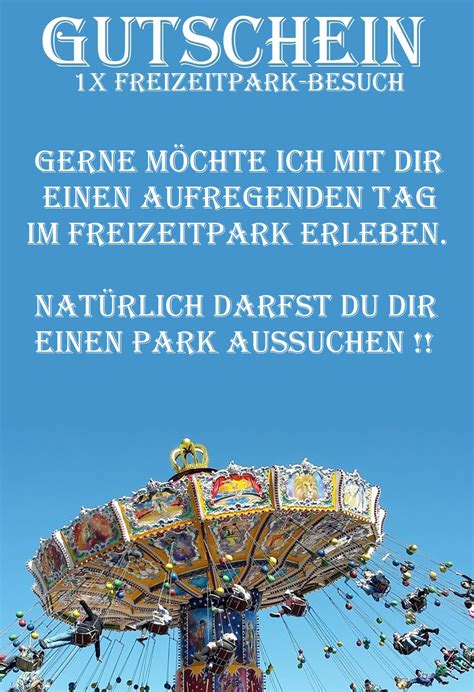 Wenn jedoch etwas aktionscode für ein bestimmtes produkt gilt und das. Gutschein Freizeitpark Basteln