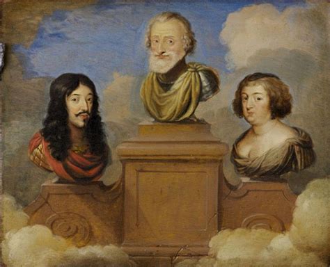 Altesses : Henri IV, roi de France et de Navarre, entre son fils Louis ...