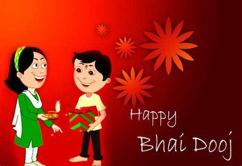 Bhai dooj drawing with quote. Happy Bhai Dooj Images greeting cards HD wallpapers photos ...