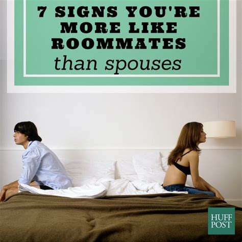 Then, the freedom bells will ring! 7 Signs You're On Your Way To A Sexless Marriage ...