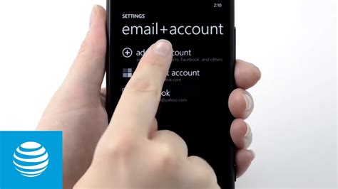 Discover and download more apps and games using the opera mobile store. Email setup on the Nokia Lumia 820: AT&T Wireless Support ...