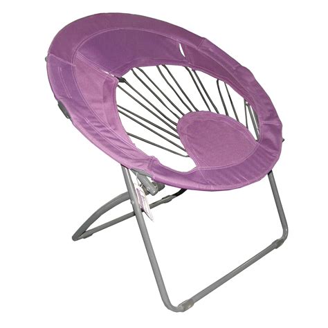 For those looking for a simplistic circle chair, this bungee dish chair is the perfect option. ImpactCanopy Bungee Chair Folding Dorm Lounge Chair ...