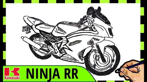 Sketsa gambar motor motor merupakan salah satu kendaraan yang sering digunakan untuk bepergian, baik jarak dekat ataupun jarak jauh. Kumpulan Mewarnai Gambar Sketsa Motor Ninja R - Desain ...